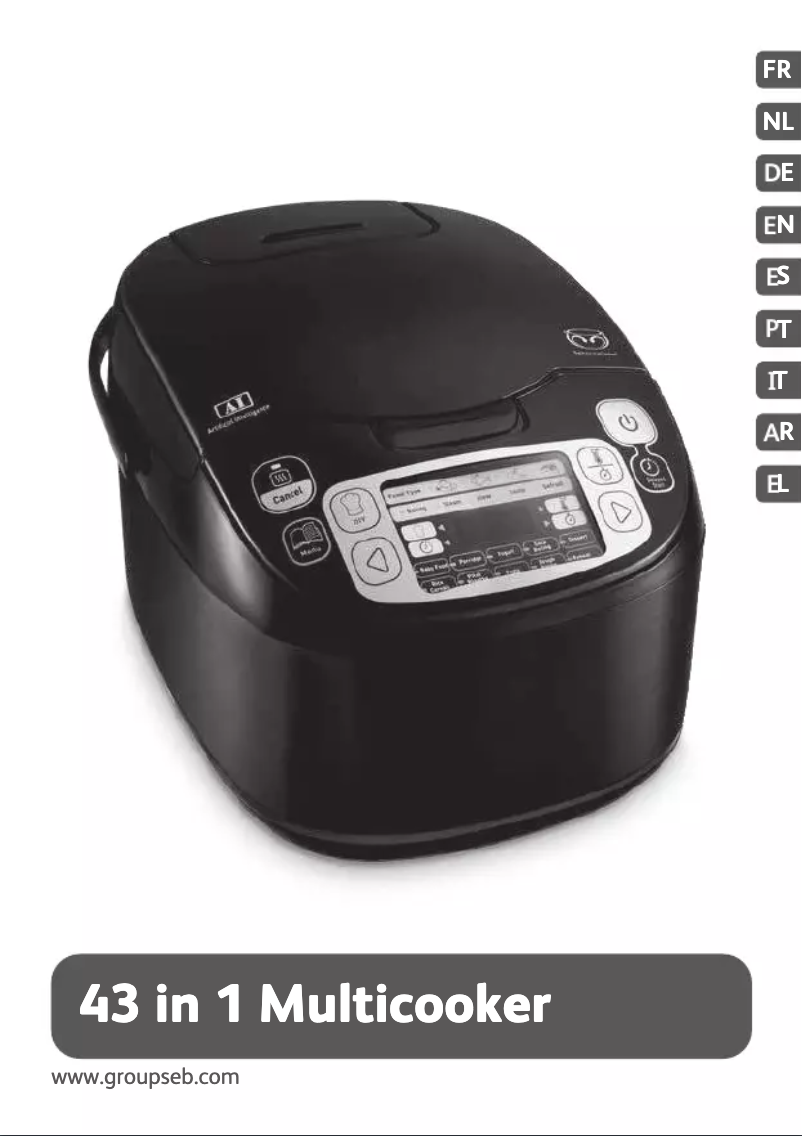 Image de la première page du manuel de l'appareil MK815800