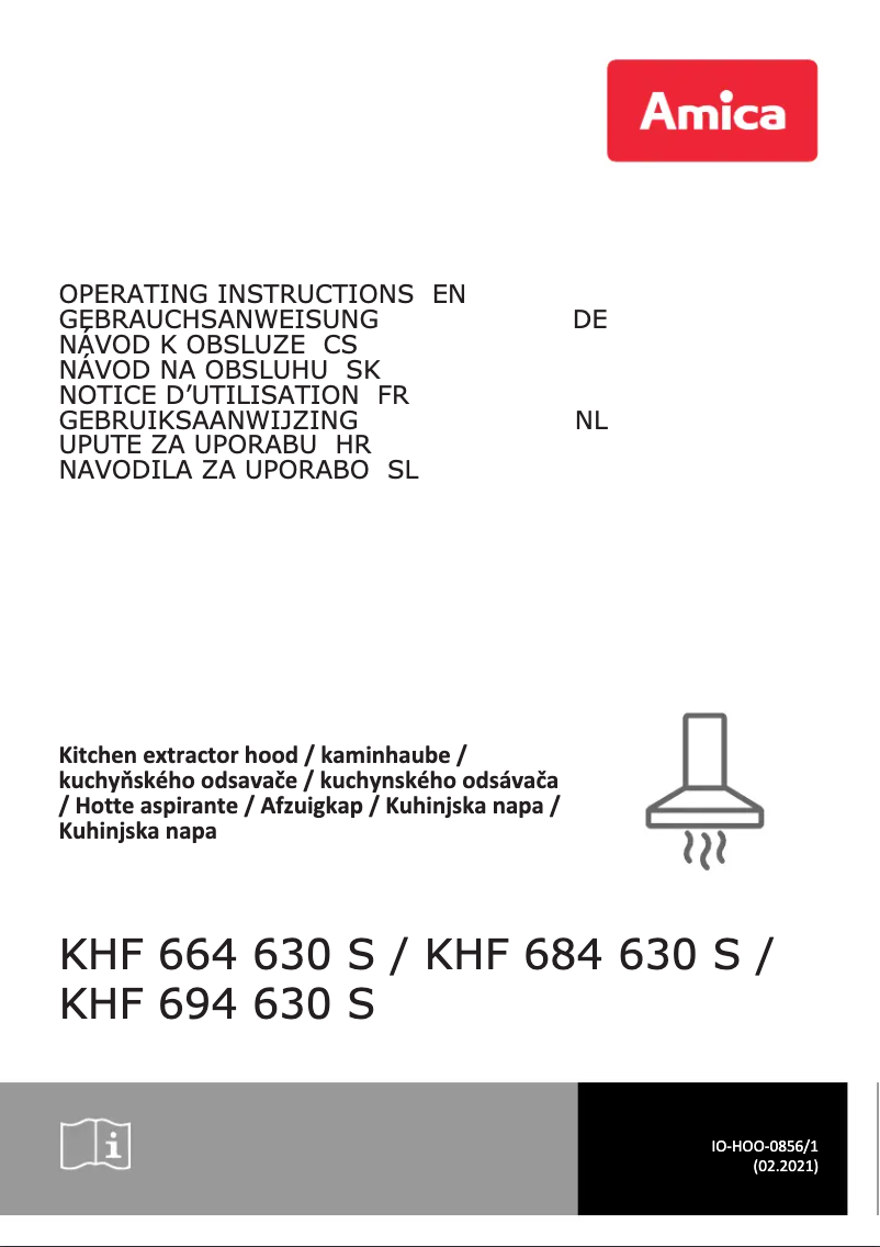 Page 1 de la notice Manuel utilisateur Amica KHF 694 630 S