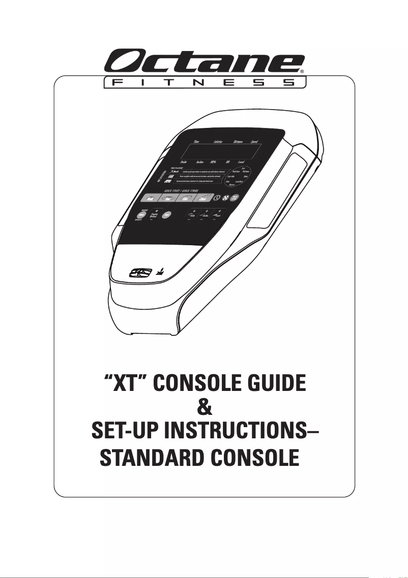 Page n°1 - Manuel utilisateur Octane XT3700