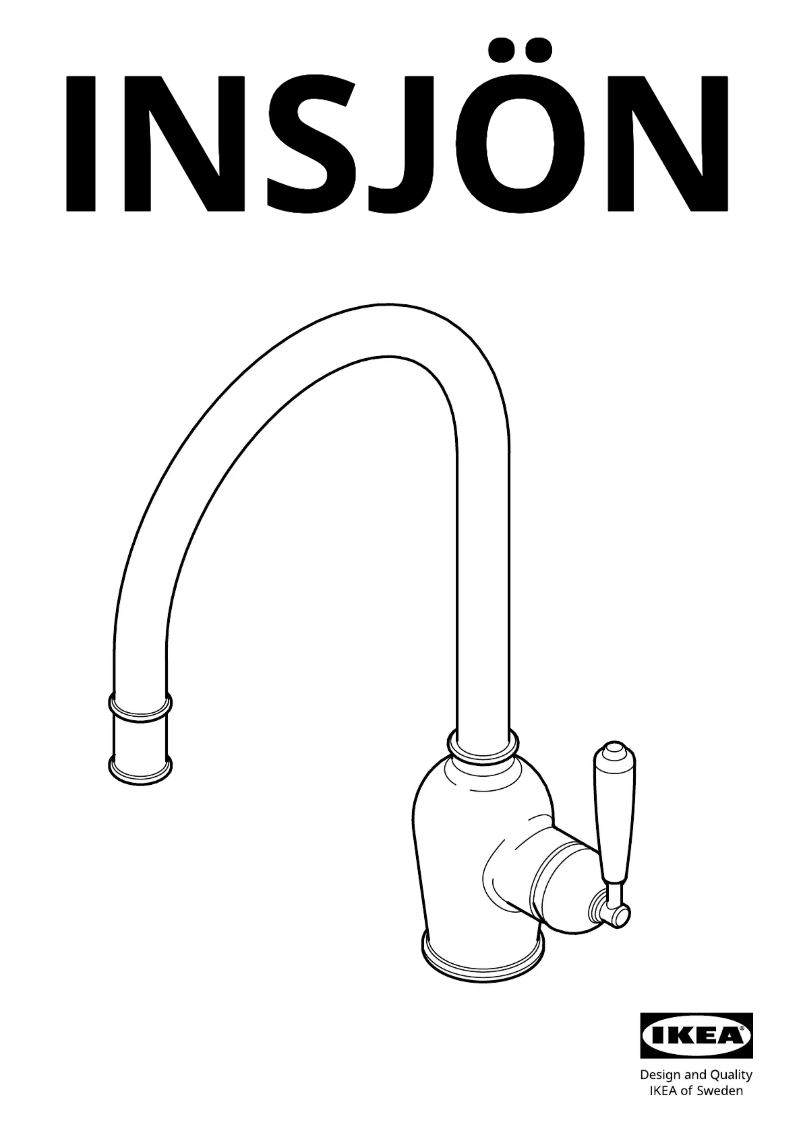 Image de la première page du manuel de l'appareil INSJÖN 604.941.69