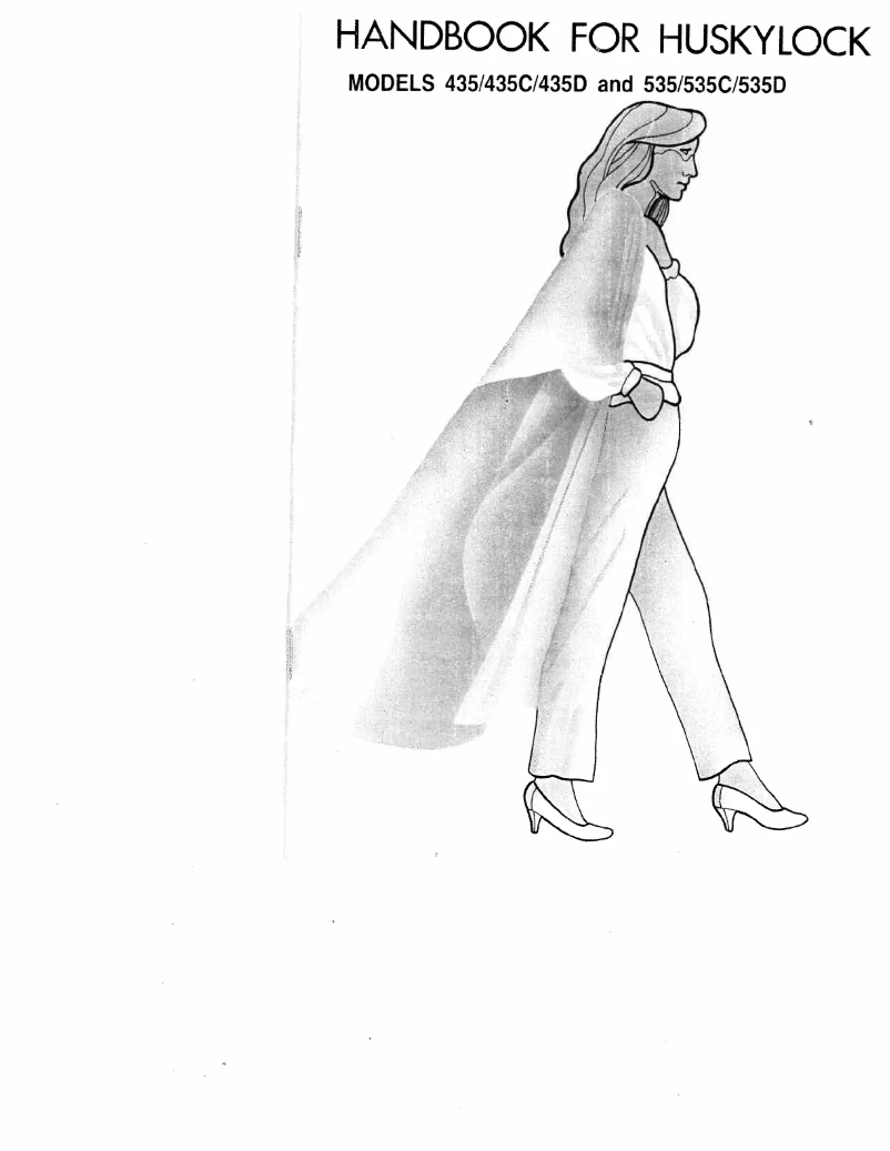 Página 1 del manual Manual de usuario Husqvarna Huskylock 435