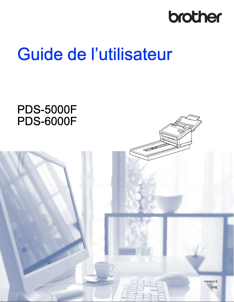 Page n°1 - Manuel utilisateur Brother PDS-5000F