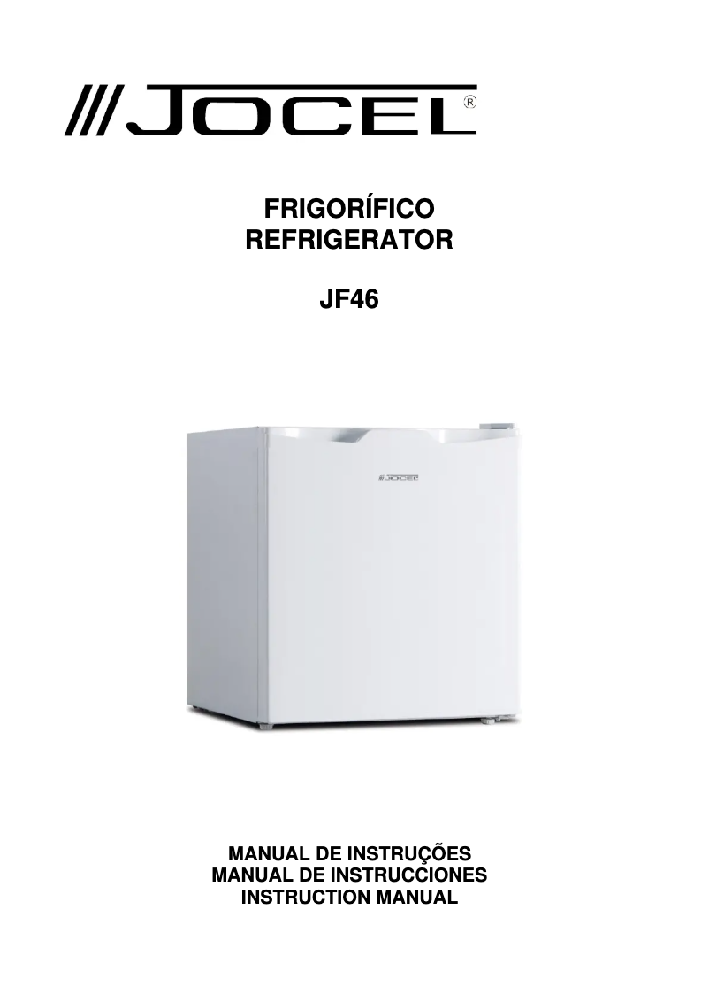 Page n°1 - Manuel utilisateur Jocel JF46
