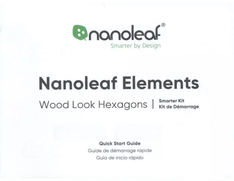 Page 1 de la notice Manuel utilisateur Nanoleaf NL52-K-7003HB-7PK