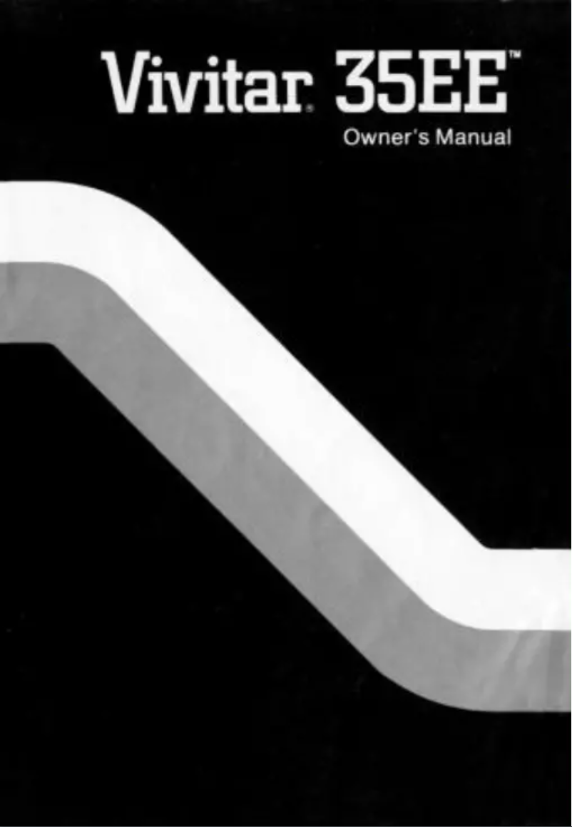 Page 1 de la notice Manuel utilisateur Vivitar 35EE