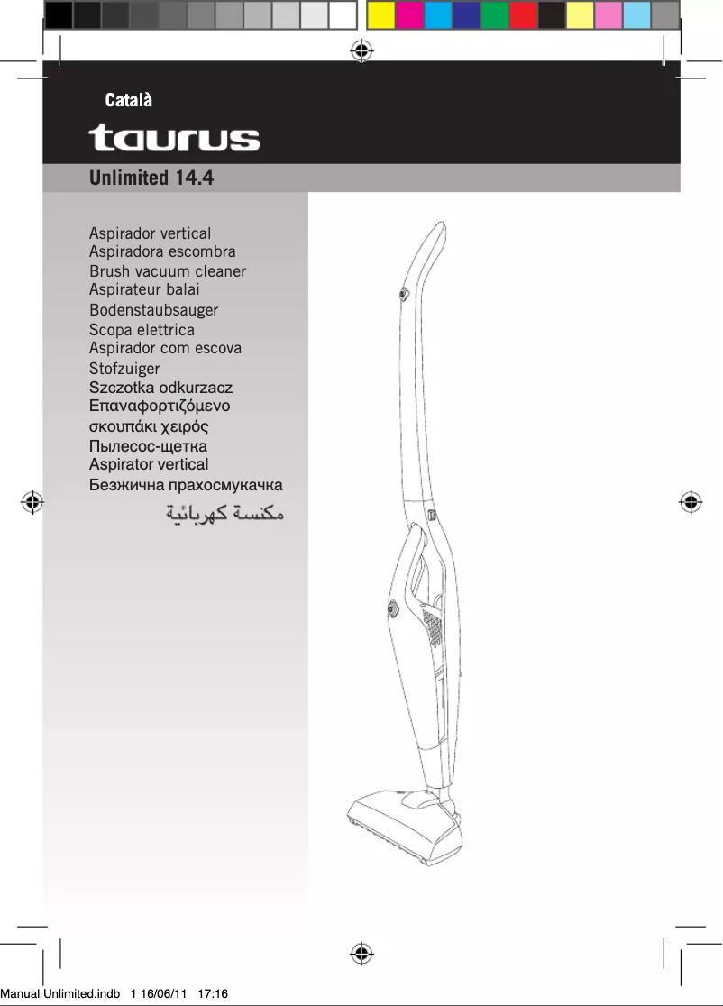 Image de la première page du manuel de l'appareil Unlimited 14.4