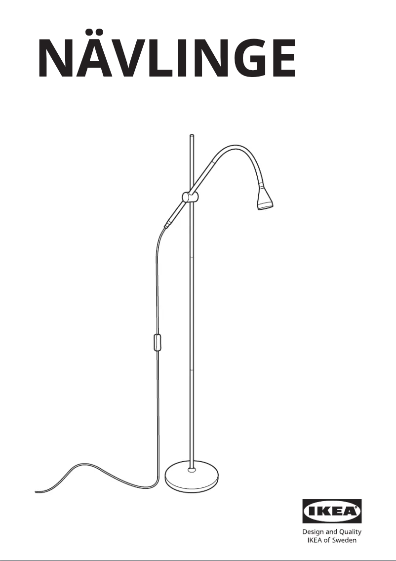 Image de la première page du manuel de l'appareil NÄVLINGE 304.051.03