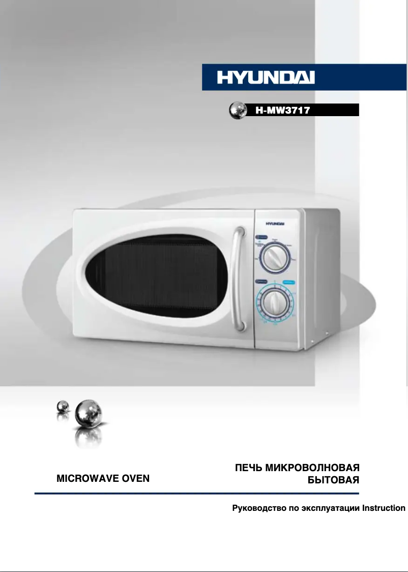 Image de la première page du manuel de l'appareil H-MW3717