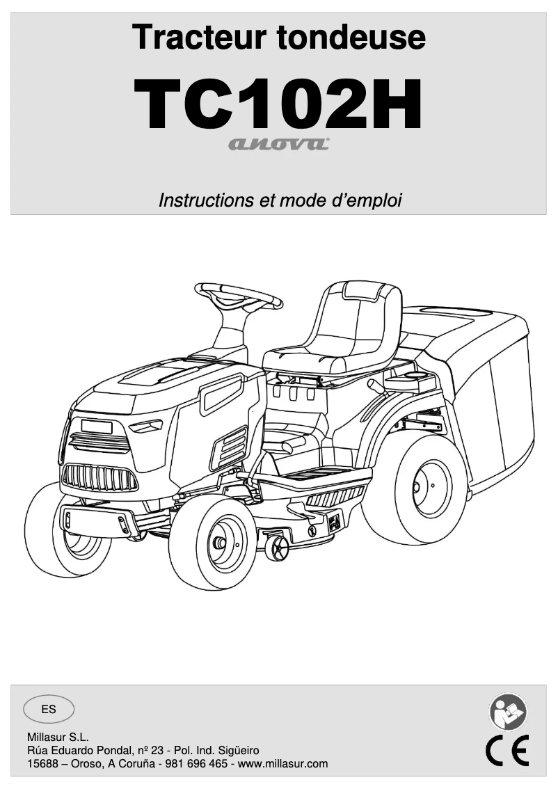 Imagen de la primera página del manual del dispositivo TC102H
