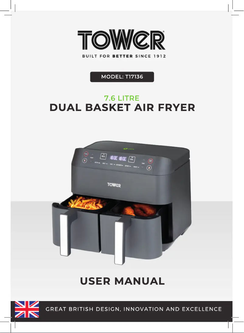 Image de la première page du manuel de l'appareil Vortx T17136
