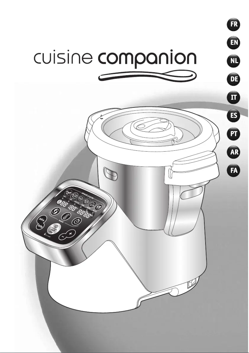 Page n°1 - Manuel utilisateur Tefal Cuisine Companion FE800A
