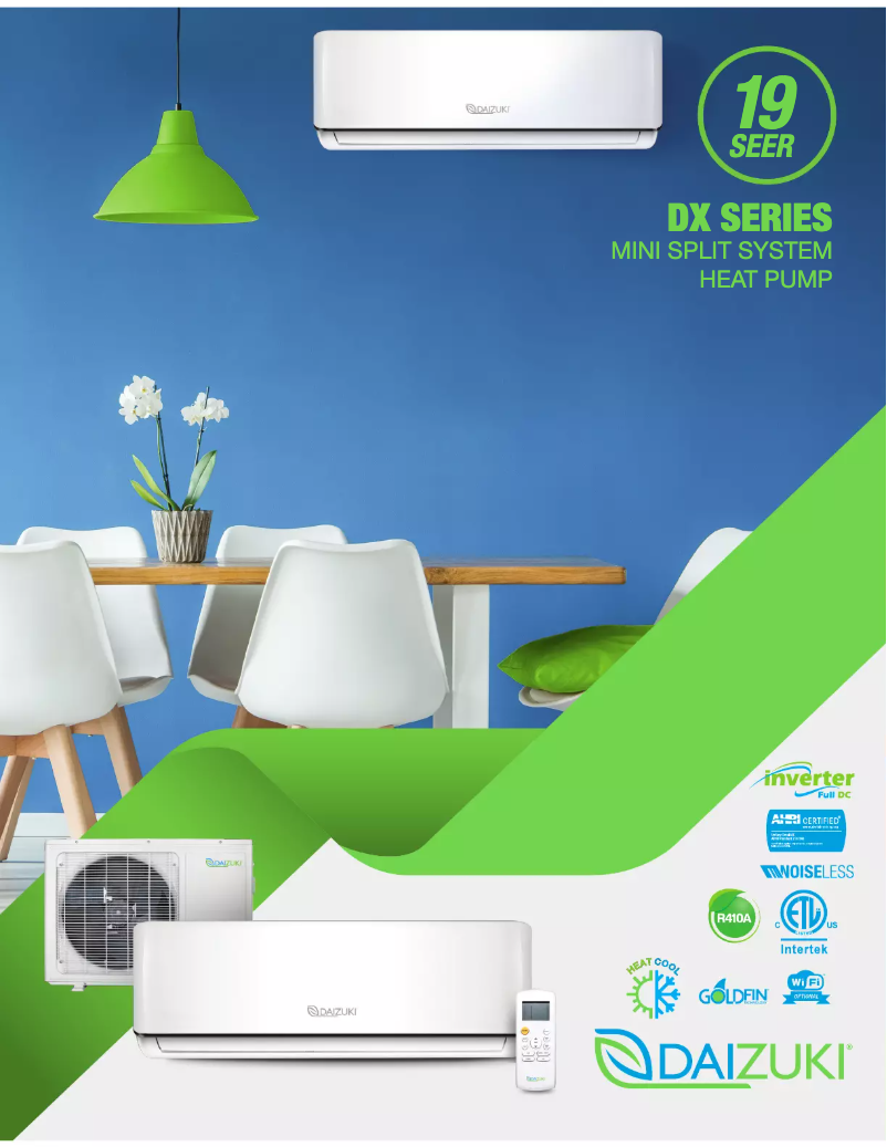 Page 1 de la notice Fiche technique Daizuki DX36X426H-16