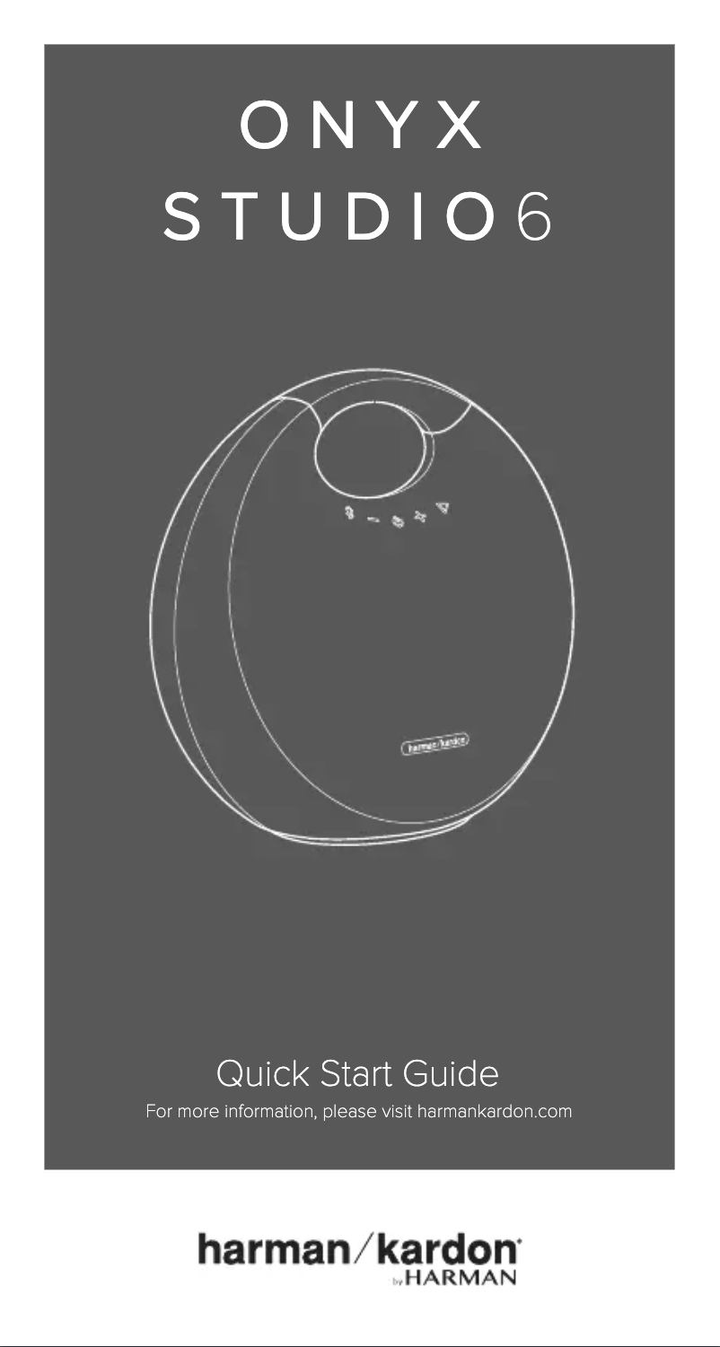 Imagen de la primera página del manual del dispositivo Onyx Studio 6