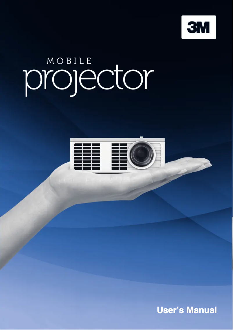 Página 1 del manual Manual de usuario 3M MP410