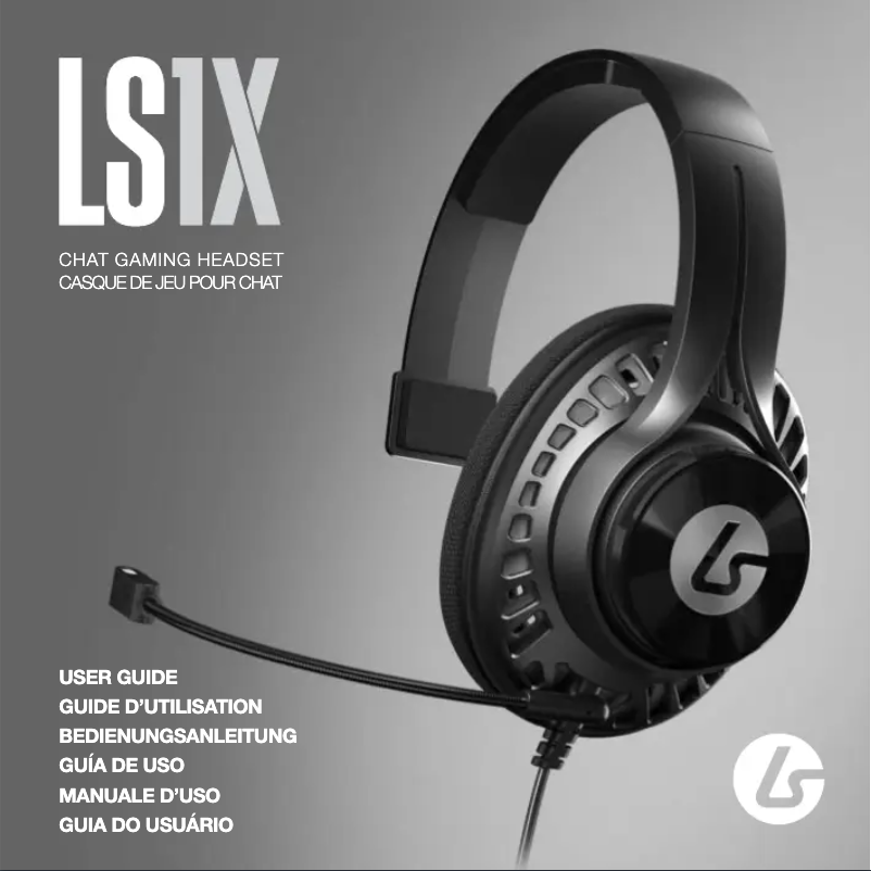 Page 1 de la notice Manuel utilisateur LucidSound LS1X