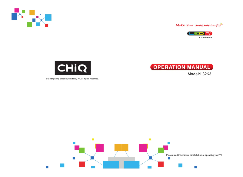 Page 1 de la notice Manuel utilisateur CHiQ L32K3