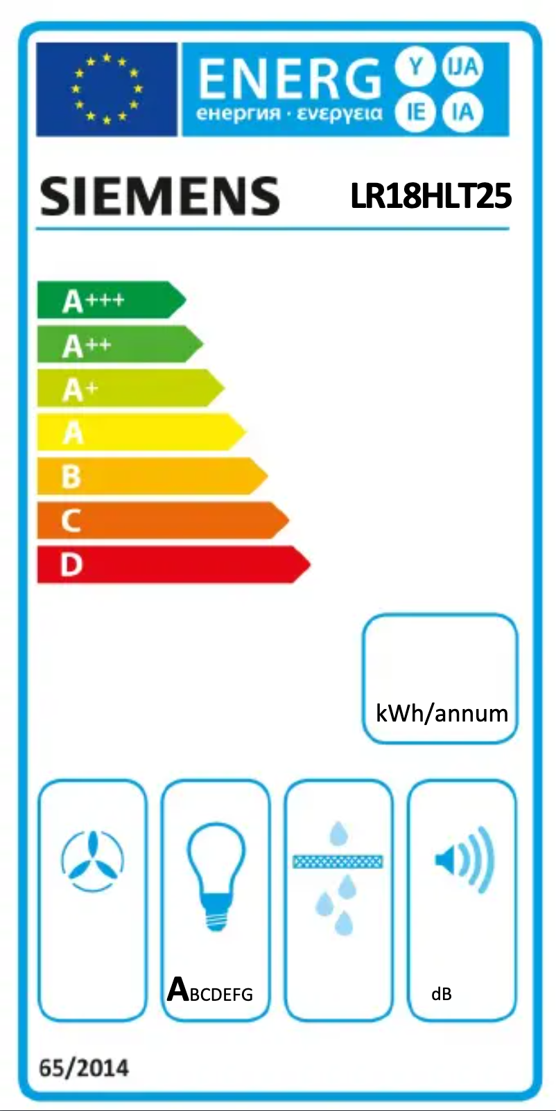Image de la première page du manuel de l'appareil LR18HLT25