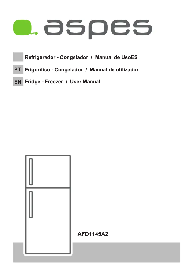 Page n°1 - Manuel utilisateur Aspes AFD1145A2
