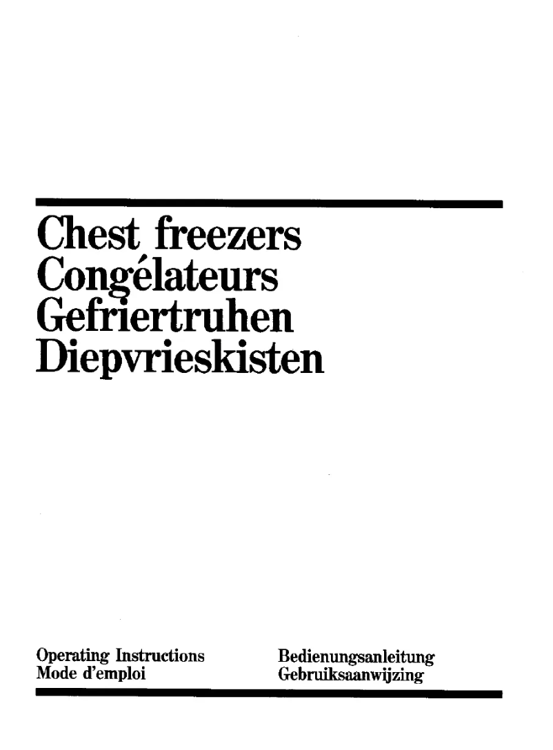 Page n°1 - Manuel utilisateur Zanussi ZAC180