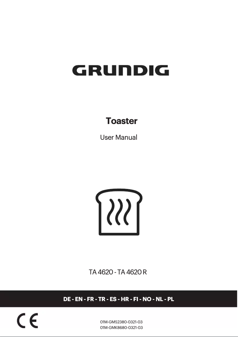 Page 1 de la notice Manuel utilisateur Grundig TA 4620 R