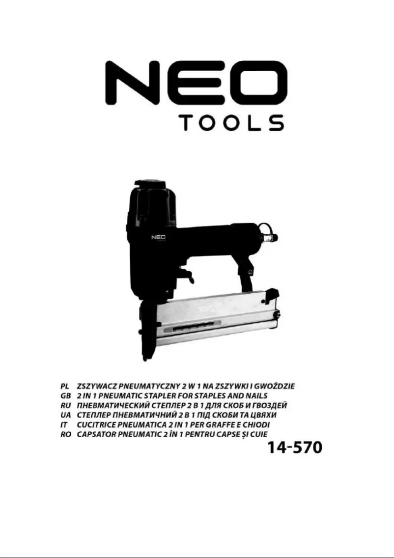 Page n°1 - Manuel utilisateur Neo 14-570