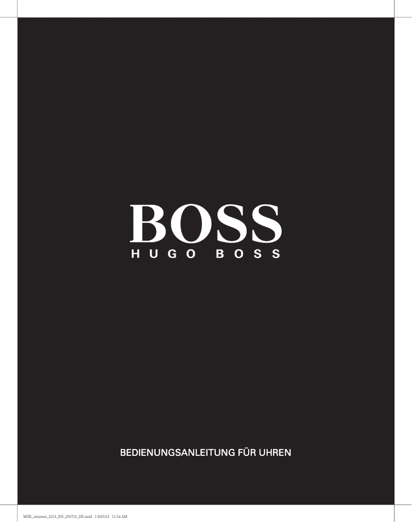 Page n°1 - Manuel utilisateur Boss Symphony