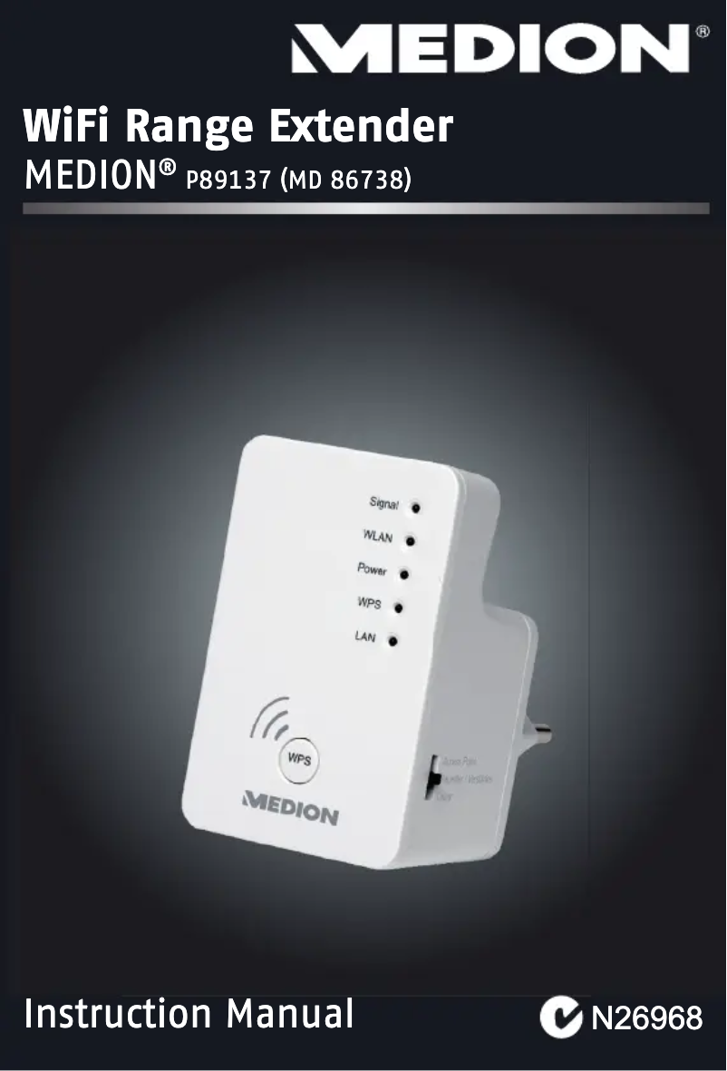 Page 1 de la notice Manuel utilisateur Medion MD86738