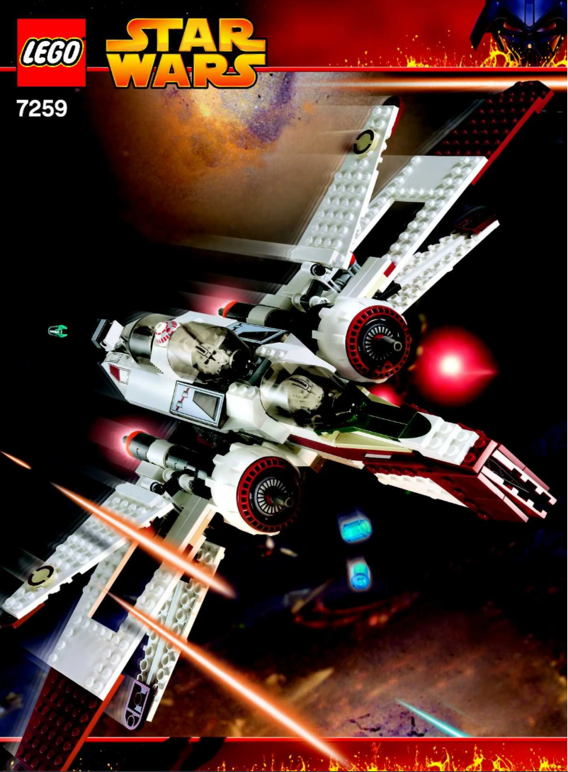 Page 1 of the manual User Manual Lego Star Wars 7259