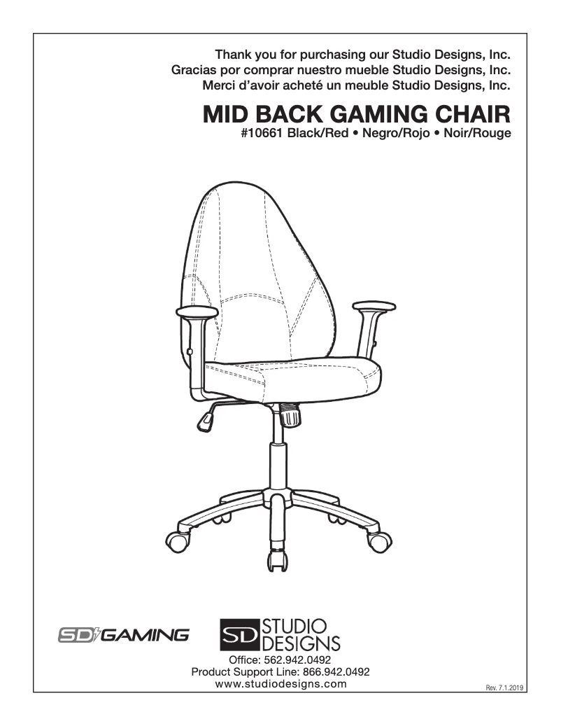 Página 1 del manual Manual de usuario SD Gaming 10661