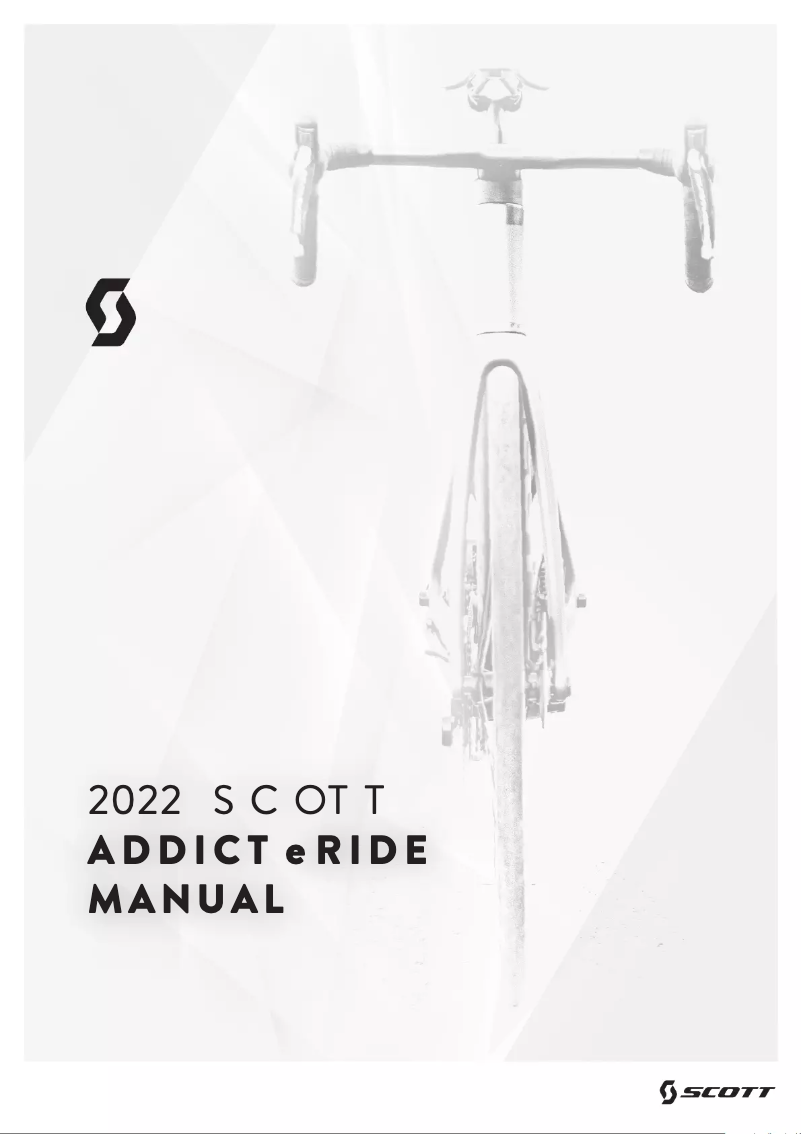 Página 1 del manual Manual de usuario Scott Addict eRIDE 20