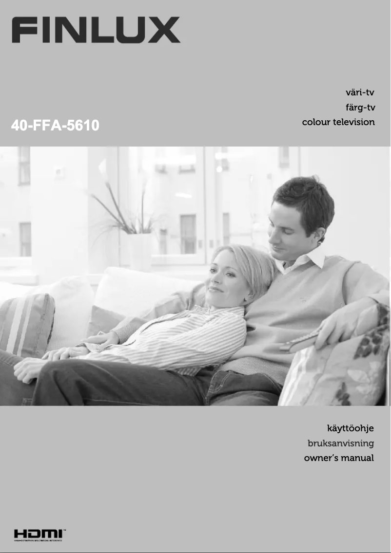 Page 1 de la notice Manuel utilisateur Finlux 40FFA5610