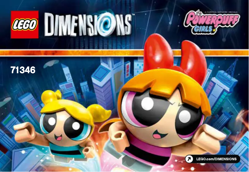 Page 1 of the manual Visual Instructions Lego Dimensions 71346