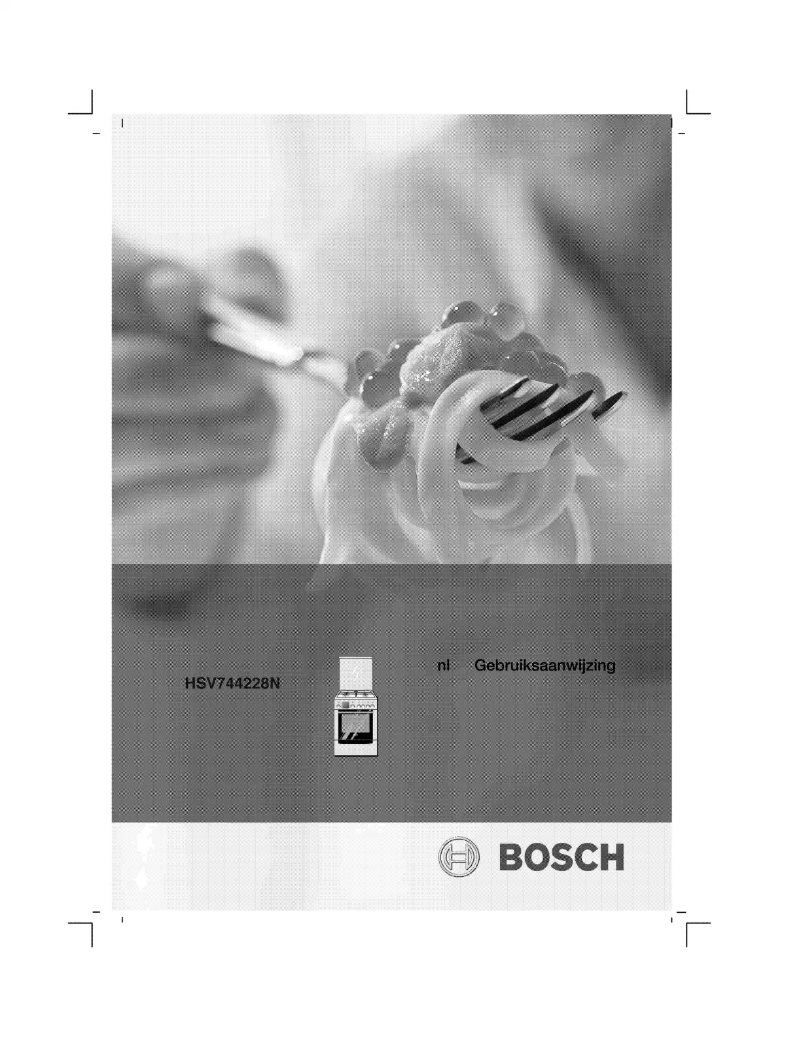 Page 1 de la notice Manuel utilisateur Bosch HSV744228N