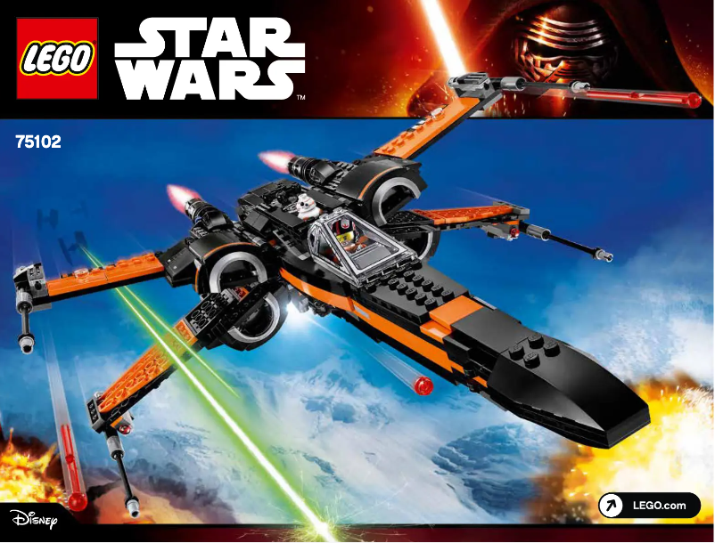 Page n°1 - Manuel utilisateur Lego Star Wars 75102