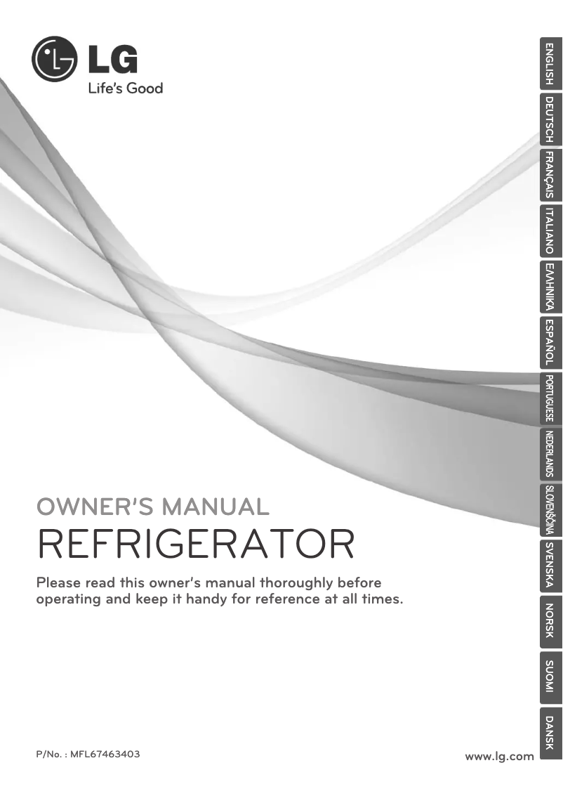 Image de la première page du manuel de l'appareil GL5141