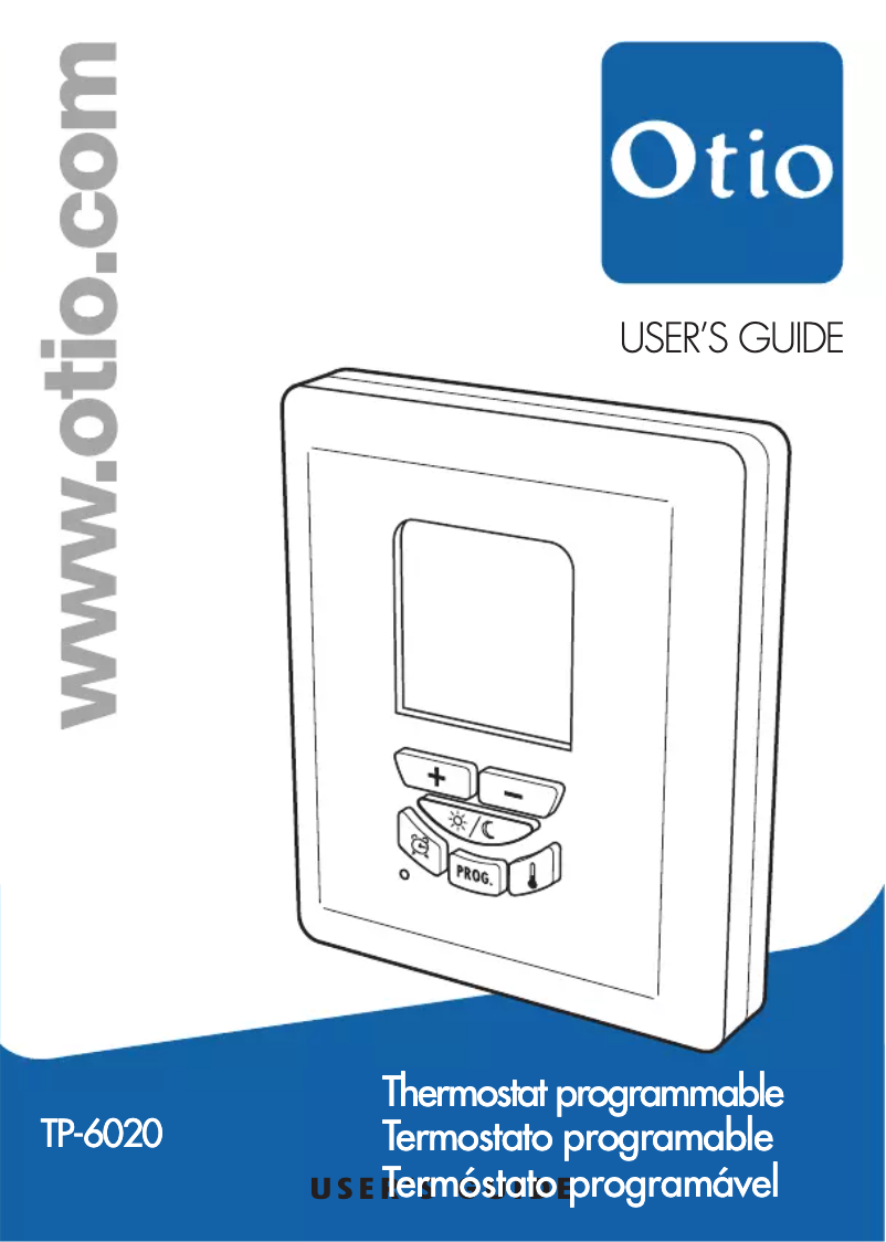Page n°1 - Manuel utilisateur Otio TP-6020