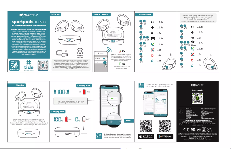 Page n°1 - Manuel utilisateur Boompods Beachboom