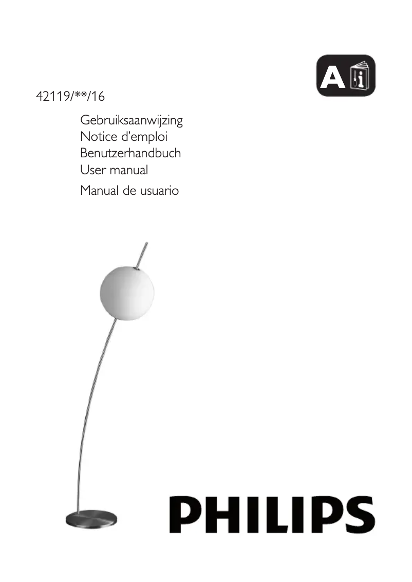 Page n°1 - Manuel utilisateur Philips myLiving 42119/17/16