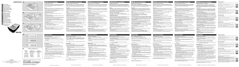 Page 1 de la notice Mode d'emploi Philips MultiLife SCB7075CB