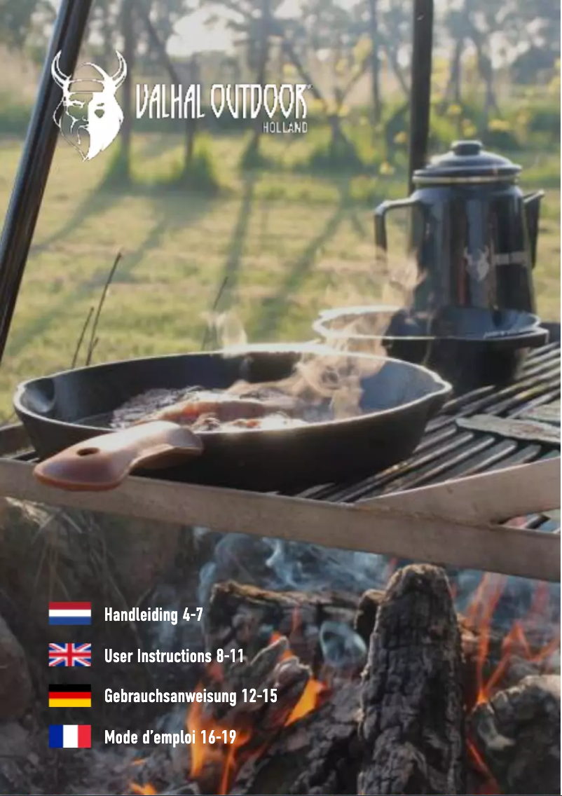 Page n°1 - Manuel utilisateur Valhal Outdoor Skillet