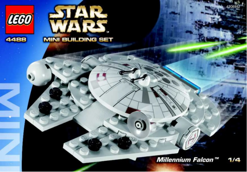 Page 1 de la notice Manuel utilisateur Lego MINI Millennium Falcon (TM)