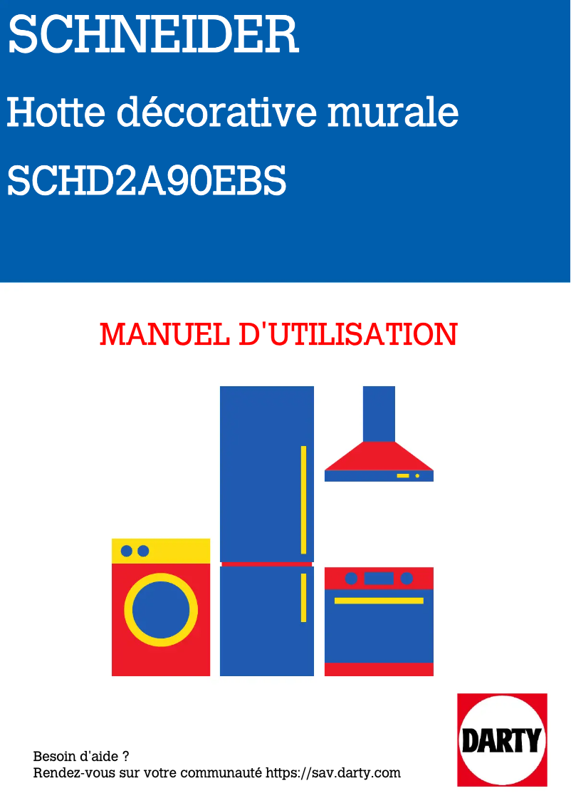 Image de la première page du manuel de l'appareil SCHD2A90EBS
