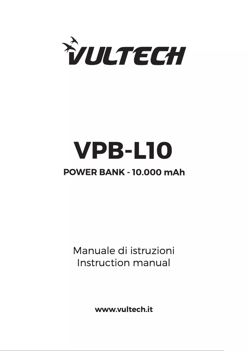 Page 1 de la notice Manuel utilisateur Vultech VPB-L10