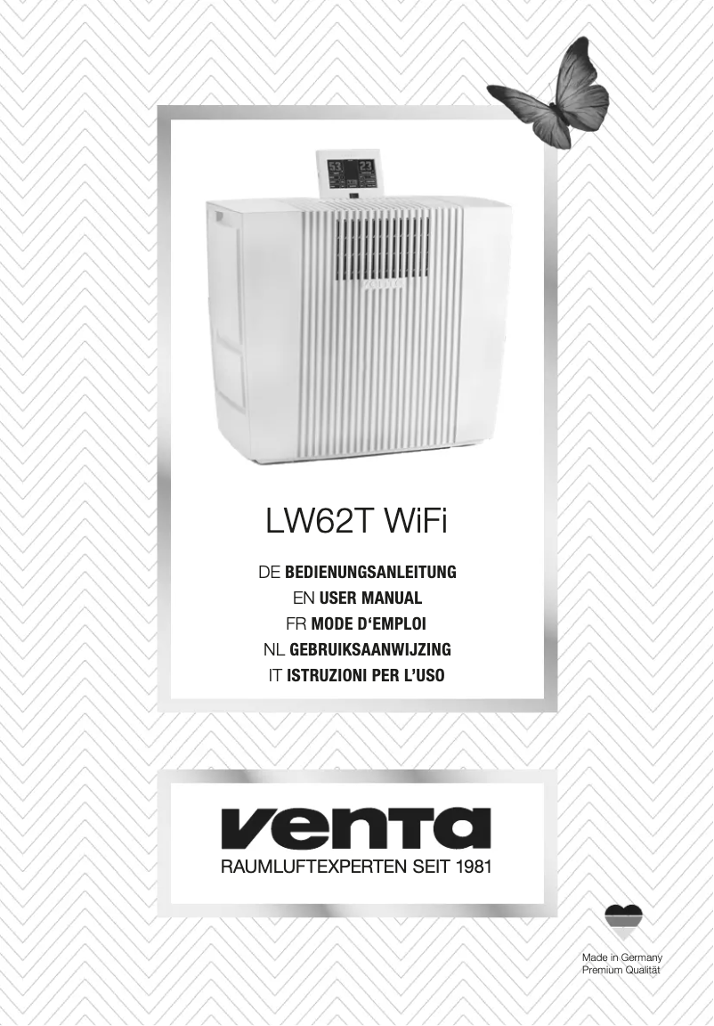 Image de la première page du manuel de l'appareil LW62T Wifi