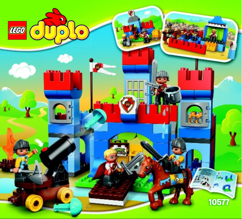 Page n°1 - Manuel utilisateur Lego Duplo 10577