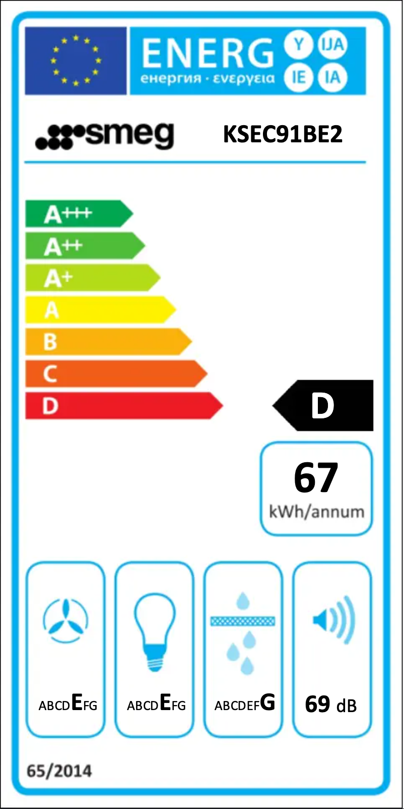 Image de la première page du manuel de l'appareil KSEC91BE2