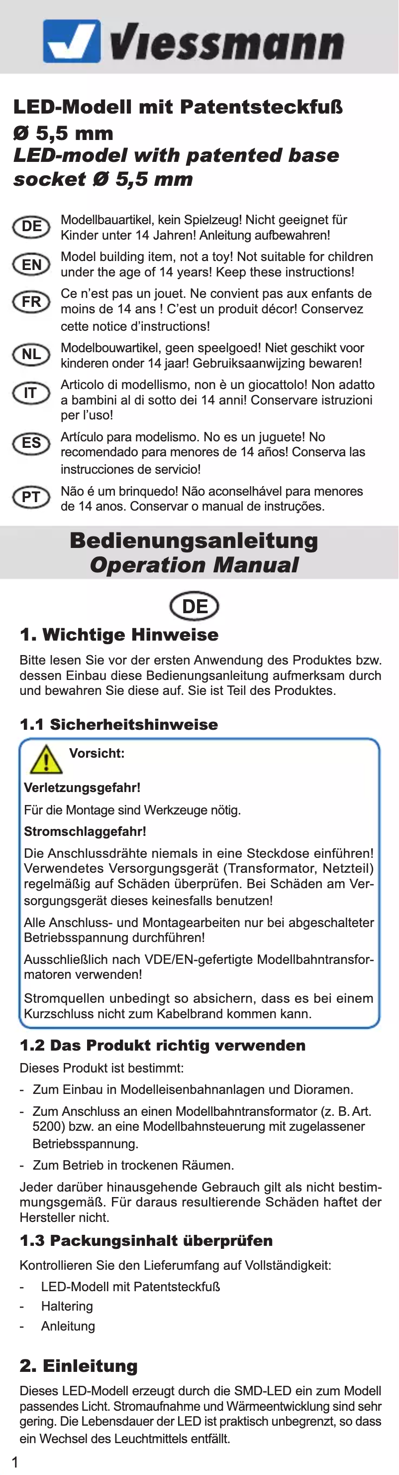 Page 1 de la notice Manuel utilisateur Viessmann 6331