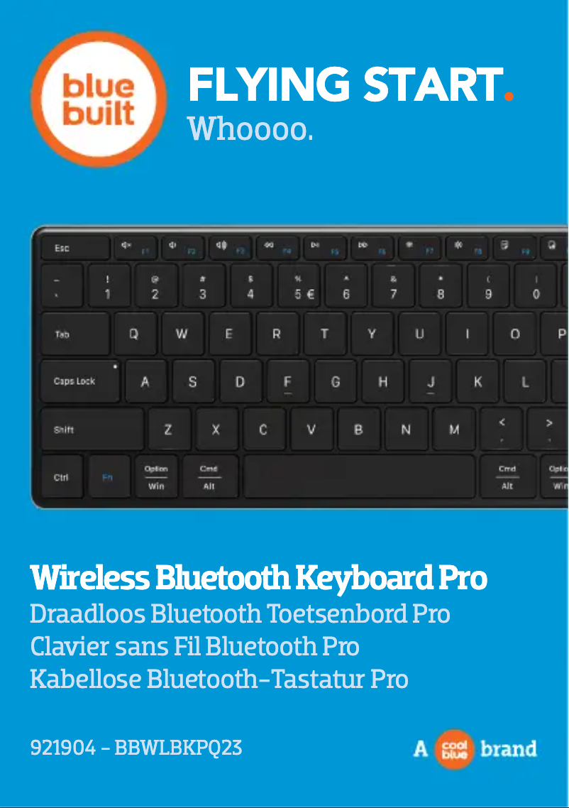 Image de la première page du manuel de l'appareil BBWLBKPQ23