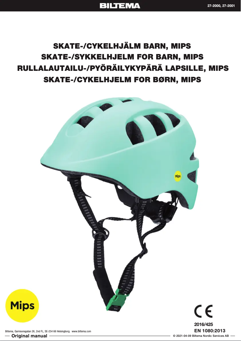 Página 1 del manual Manual de usuario Biltema 27-2000