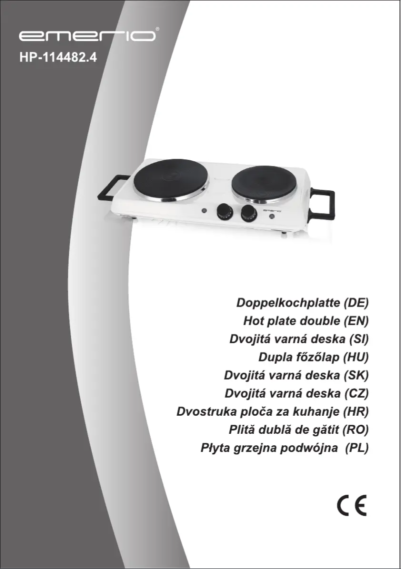 Page 1 of the manual User Manual Emerio HP-114482.4
